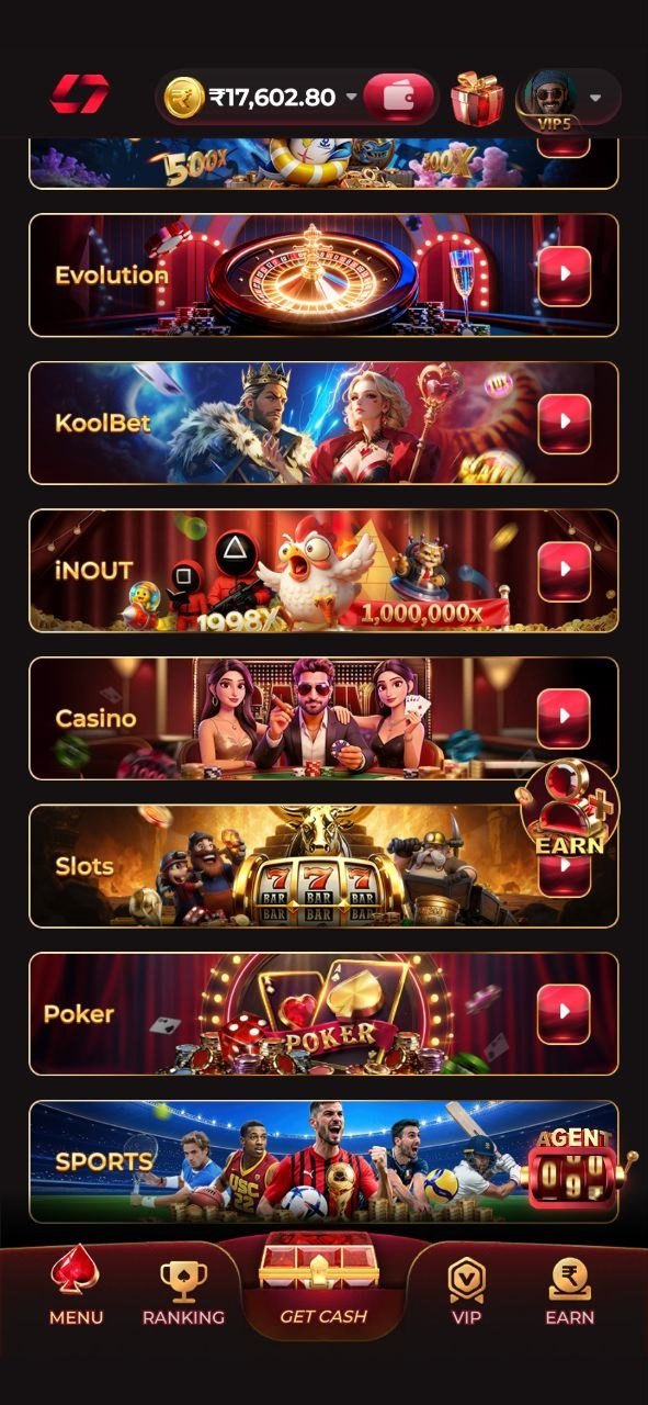 IN7 app features including fast speed and smooth gameplay